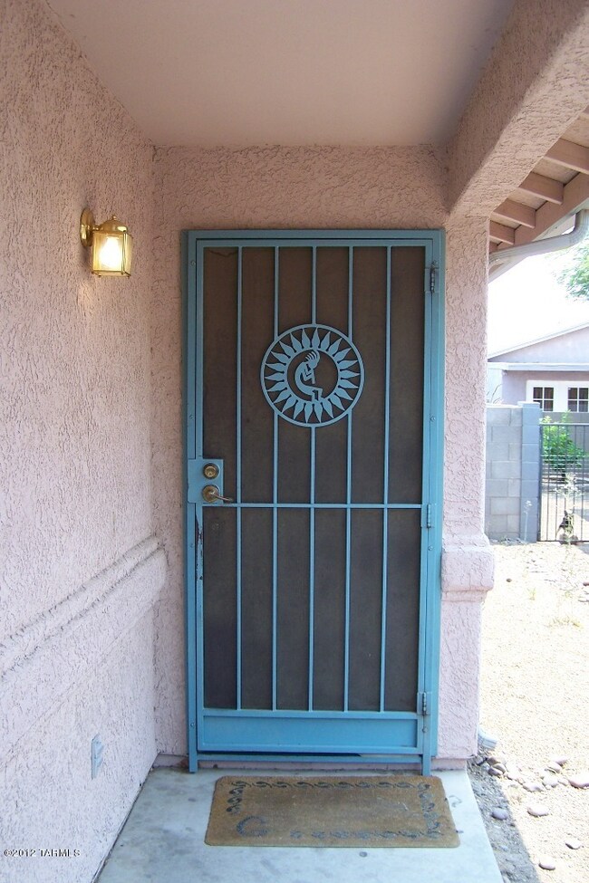 Front porch and security door