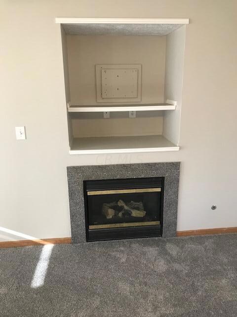 Gas Log fireplace