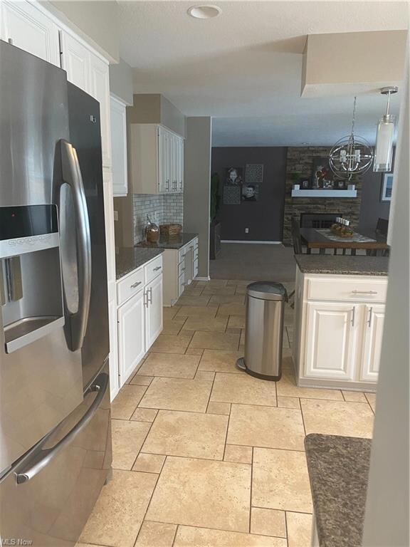 All stainless steel appliances included: refrigera