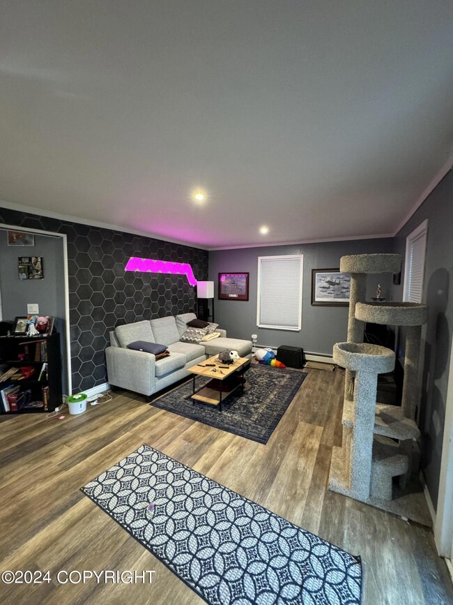 Upstairs living room.