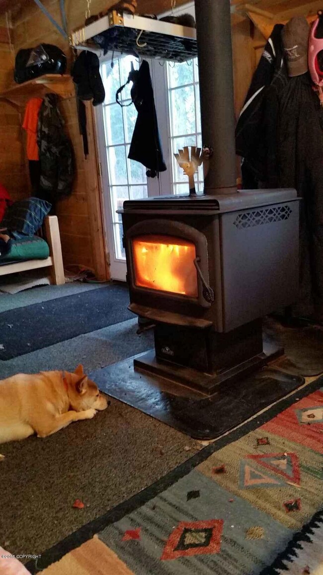 woodstove cabin 2
