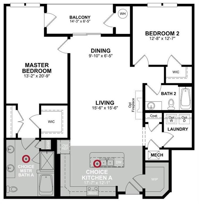 Beazer Homes Gatherings Clifton floor plan