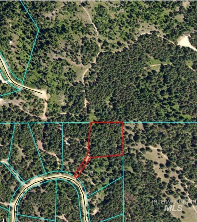 Map / location featuring property boundaries highlighted