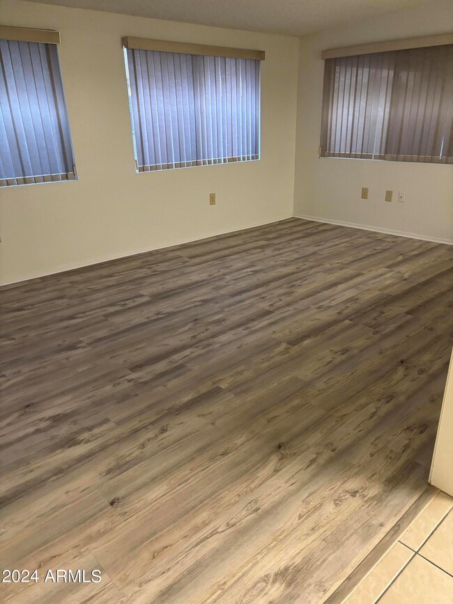 Family Room - wood look viny