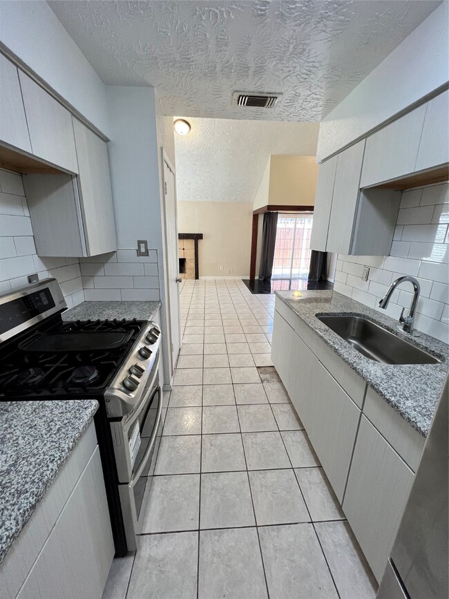 New soft close cabinets and granite countertops