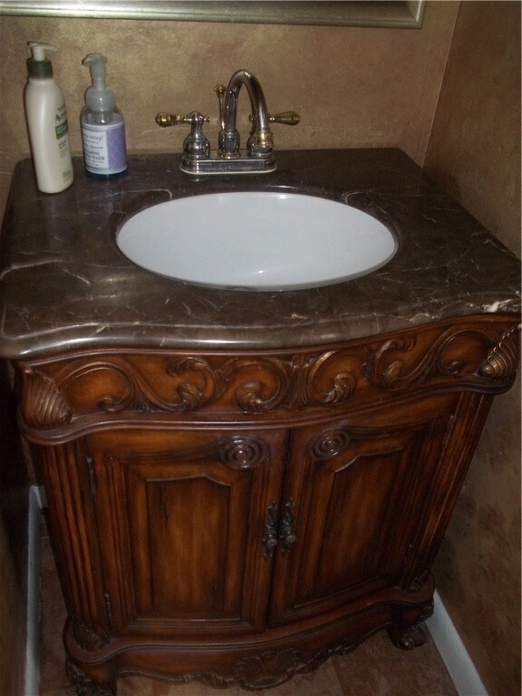 First flr powder room