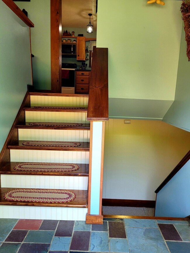 Going upstairs