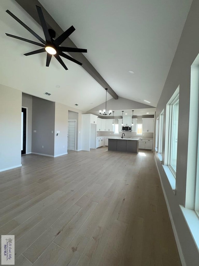 Open Concept Living Room and Dining Room