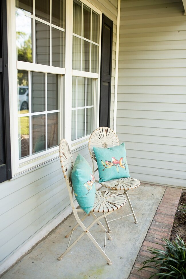 Enjoy the covered front porch