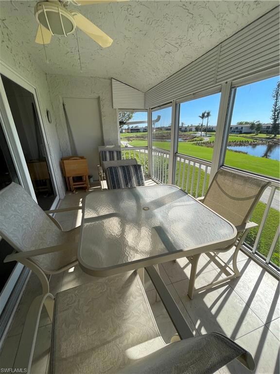 Screened lanai