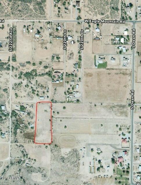 Satellite view of Property