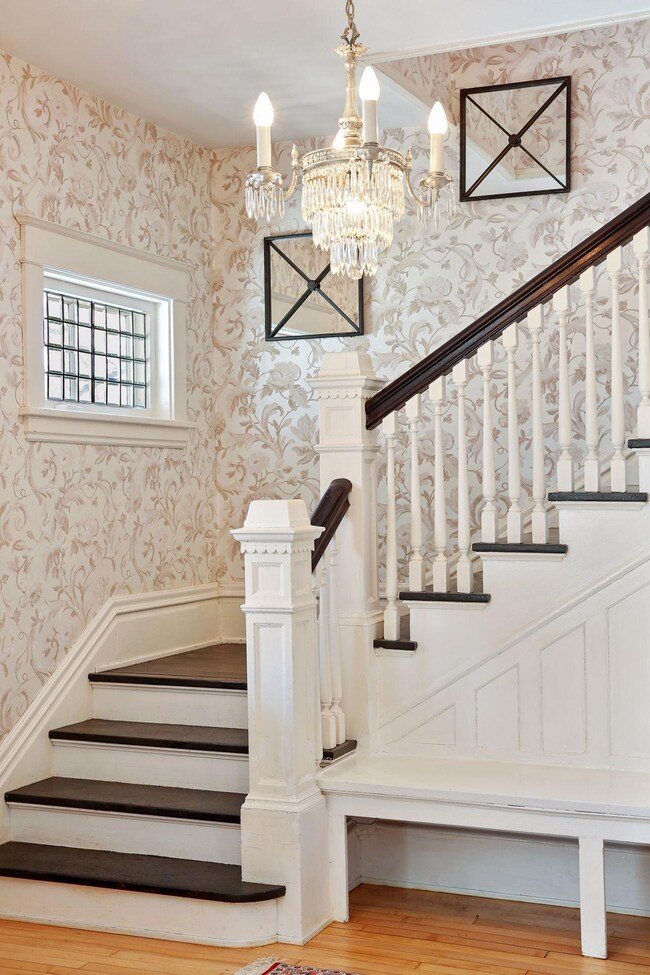 Period windows create dancing rainbows throughout the day.