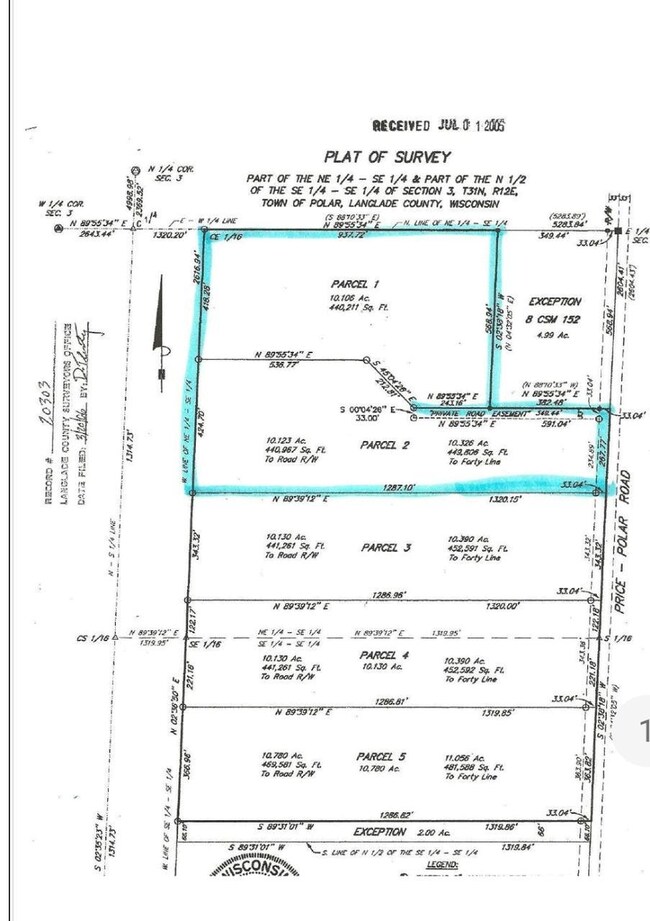 ON Price Polar Rd unit 20 Acres, Bryant, WI 54418 - photo 4