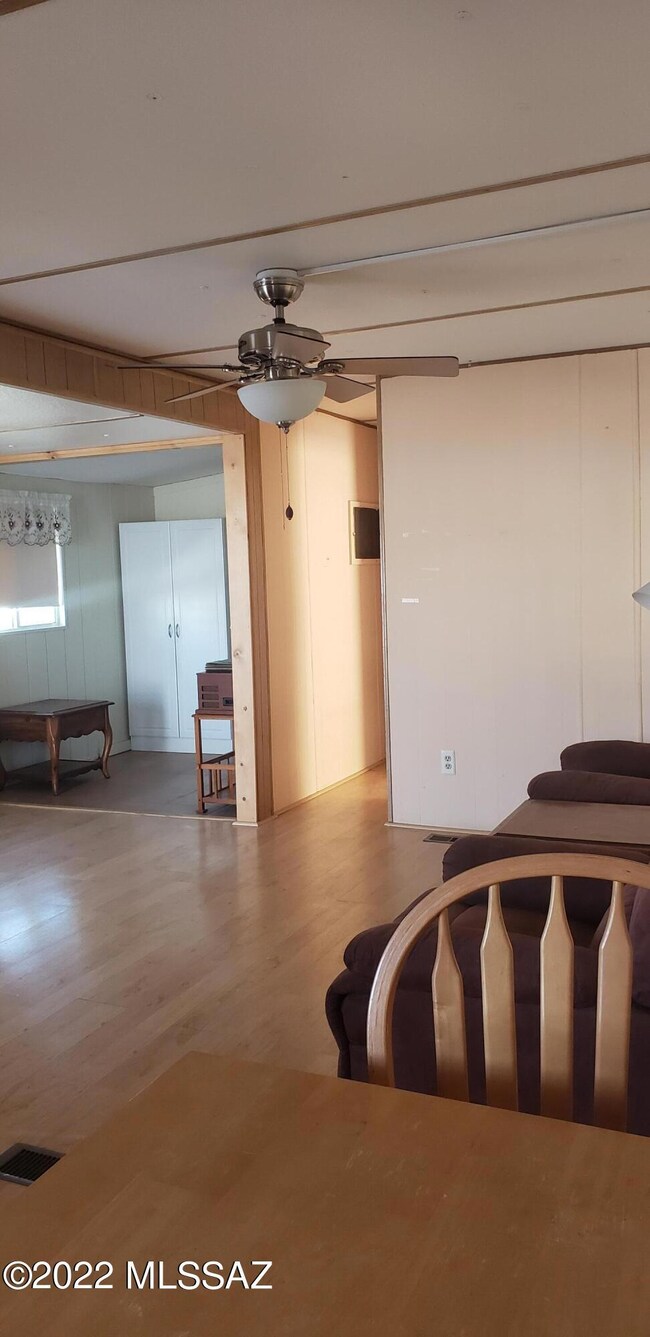view from kitchen nook