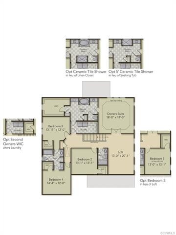 SECOND FLOOR - This home includes a tray ceiling i