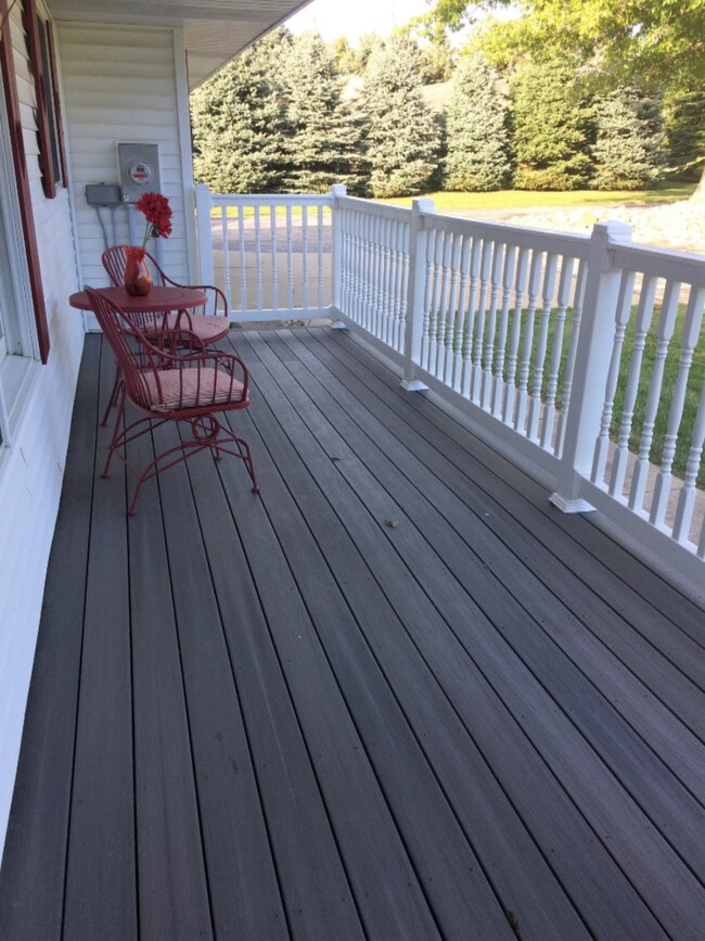 Wonderful front porch