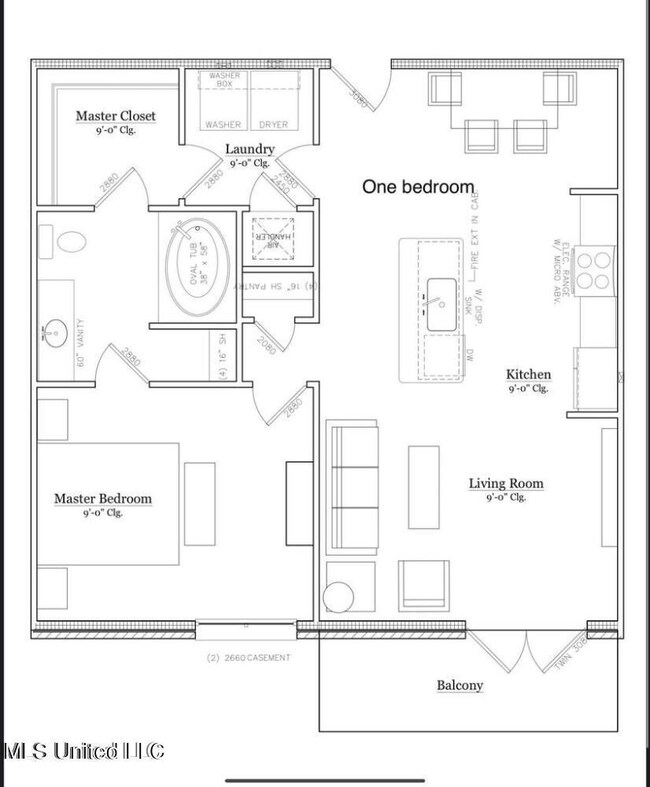 hansboro floor plan 1 bedroom