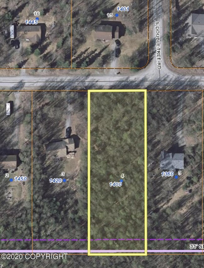 1400 W Bluff View Parcel Map