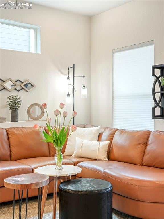View of sunny living area