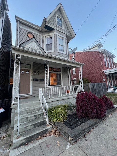 Nice curb appeal and lovely front porch