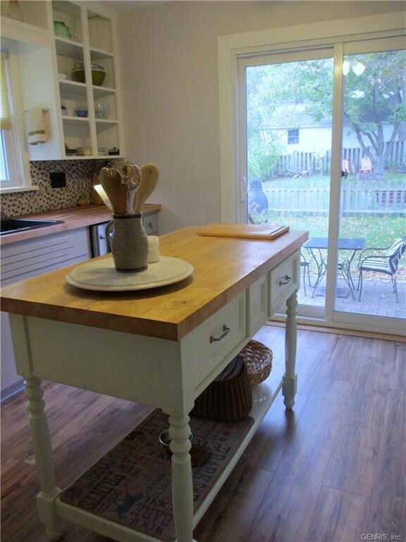 Another view of the updated kitchen with brand new