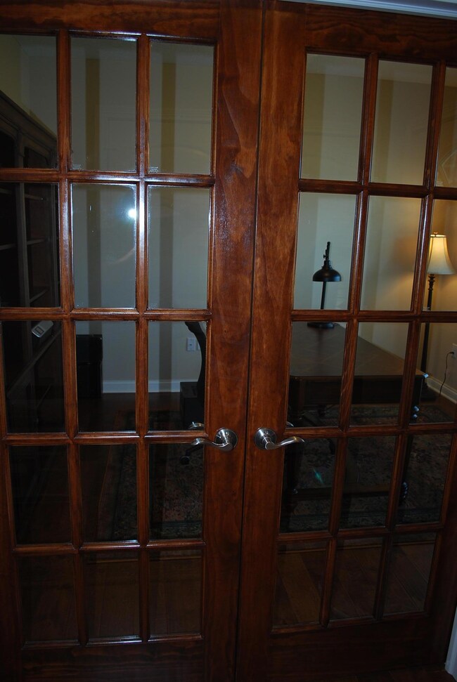 Entrance to den/office.