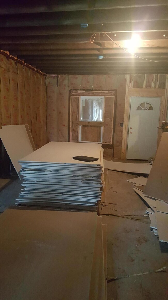 Extra drywall