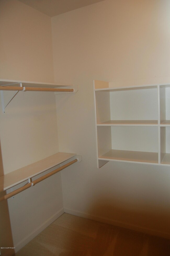 Master bedroom closet