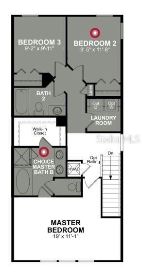 Second floor floorplan
