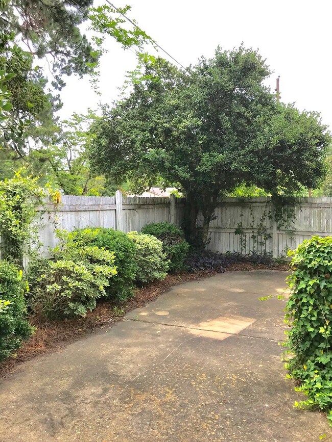 Courtyard for relaxing