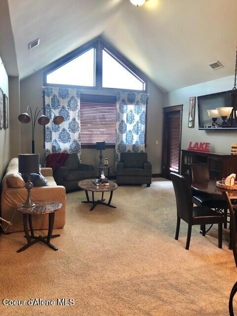 3 Vaulted Living Room