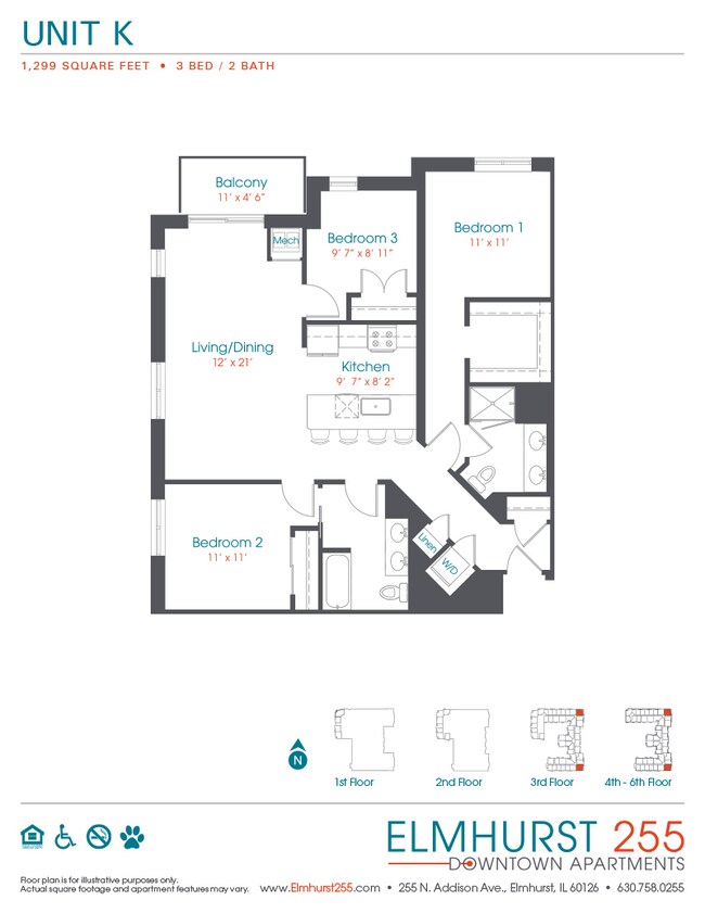 255 N Addison Ave unit 424, Elmhurst, IL 60126 - photo 2