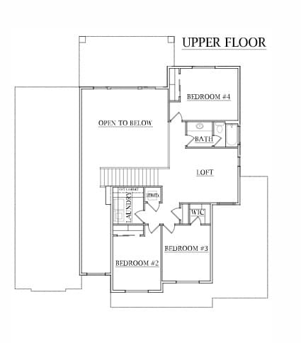 View of home floor plan