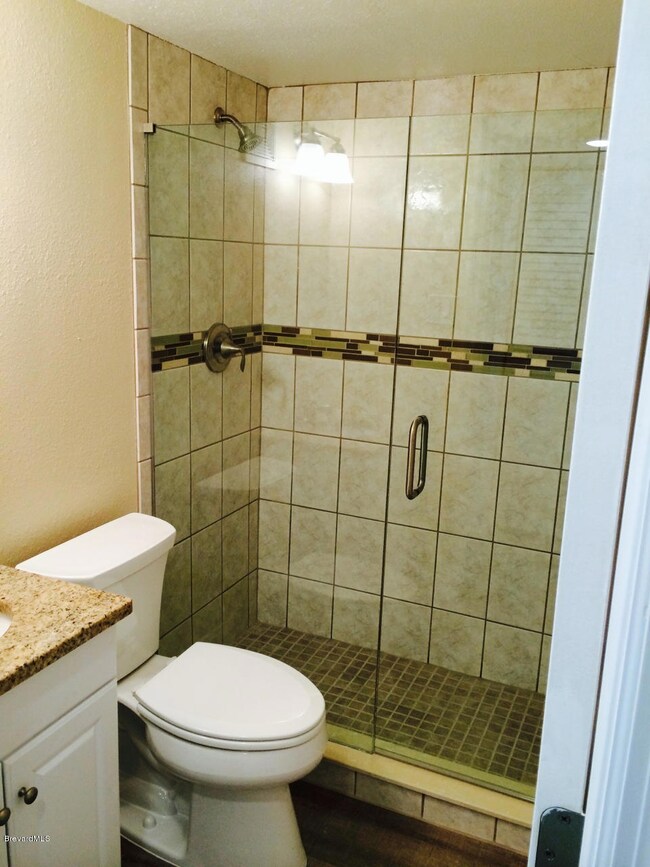 All new Bathroom w/rimless glass