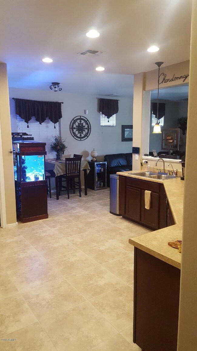 kitchen to living room