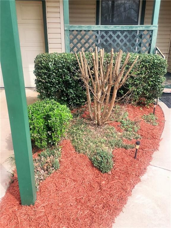lovely landscaping