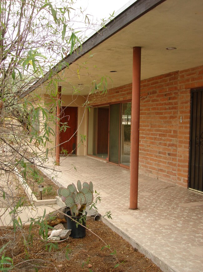Covered front porch