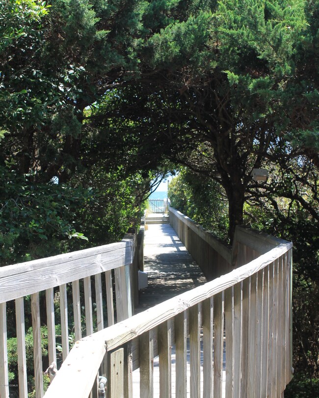 Walkway To Beach