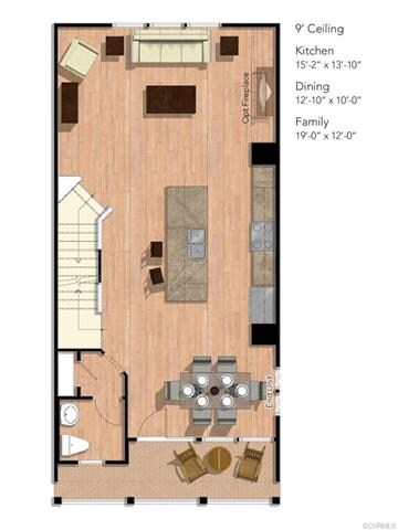 Second Floor Layout