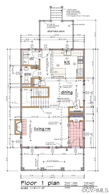 Floor plan / room layout