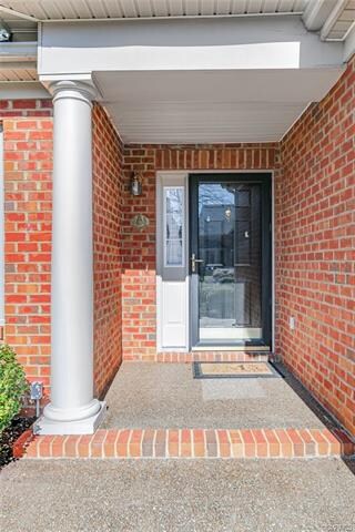 Low maintenance brick home.
