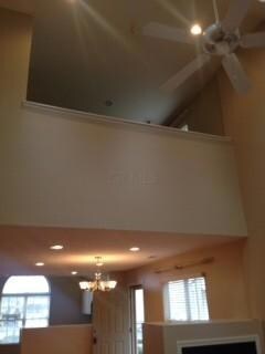 VIEW OF LOFT FROM LIVING ROOM