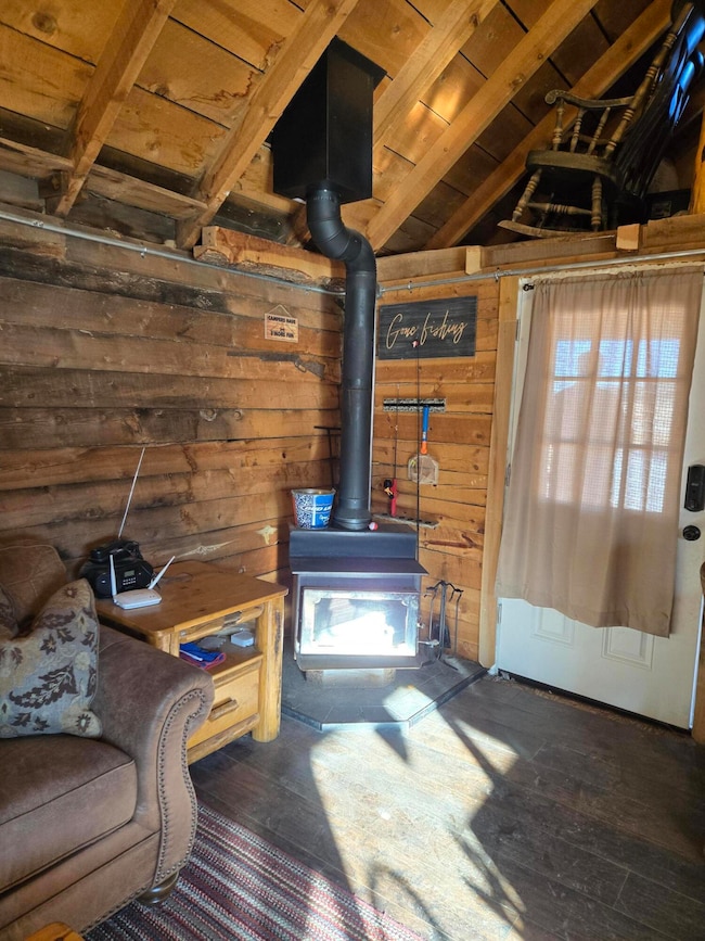Woodstove & Entry