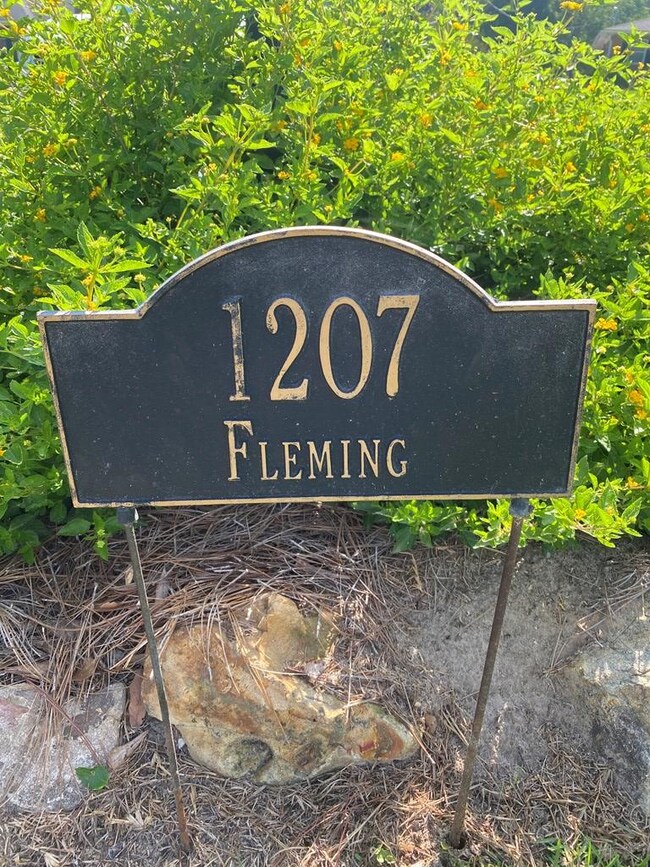 Entrance from Fleming Road