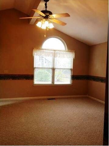 MASTER BEDROOM HAS CATHEDRAL CEILINGS