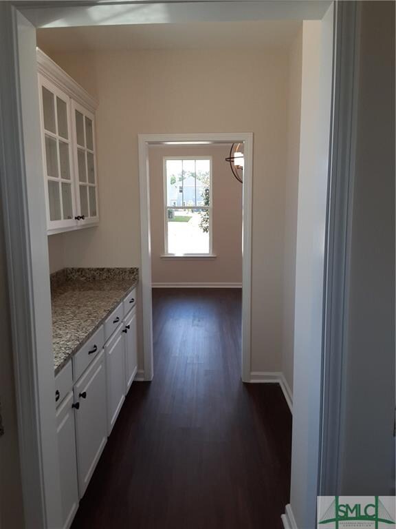 photo taken 5/8/20 - butler's pantry from kitchen 