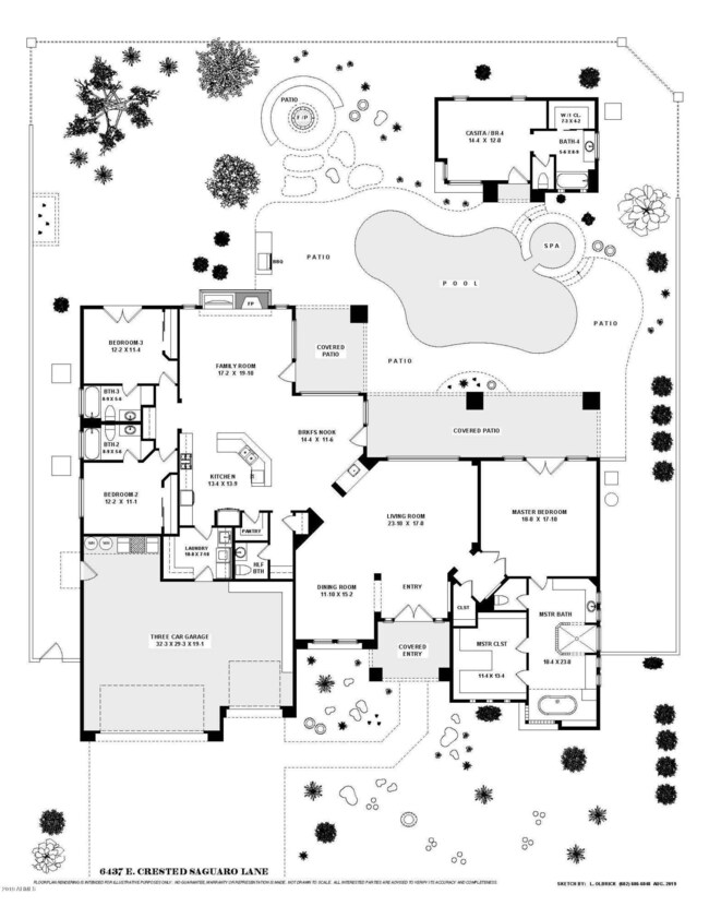 6437 East Crested Saguaro Lane - Floor P