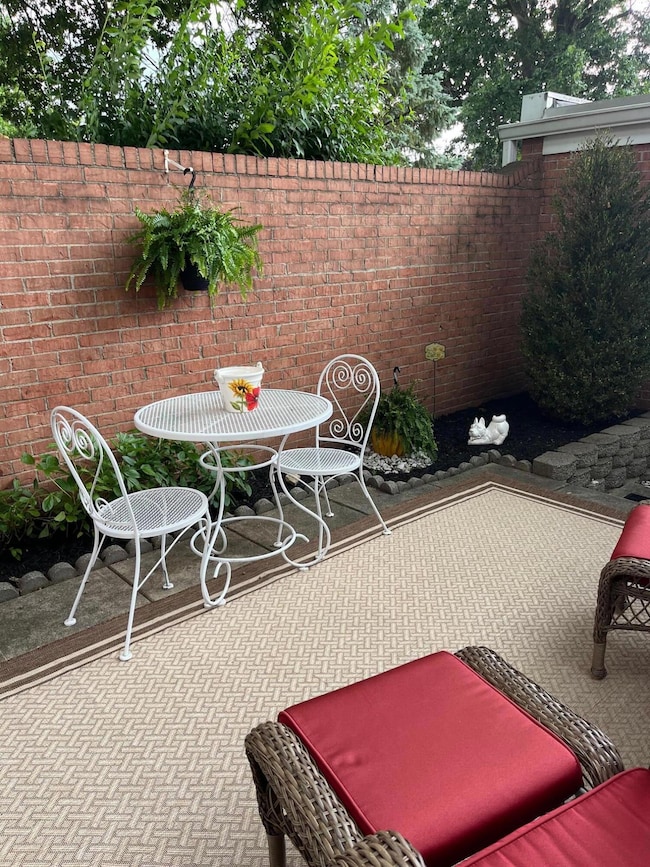 Secluded Backyard Patio