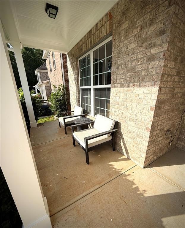 View of porch