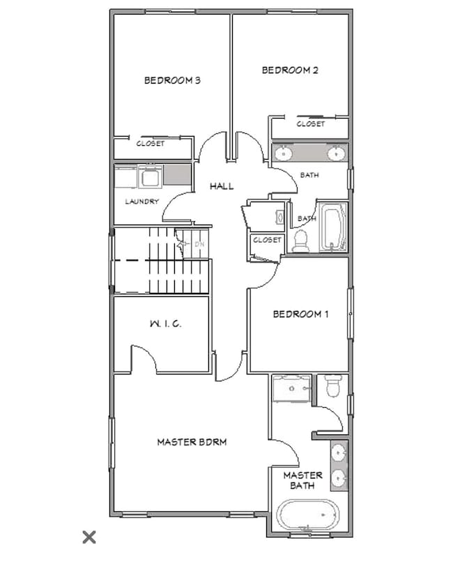 View of floor plan / room layout